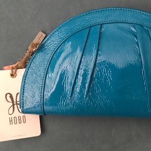 HOBO International Turquoise Clutch Zip Around
